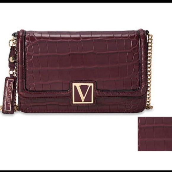 Victoria's Secret Handbags - Victorias Secret Mini Exotic CrossBody Bag